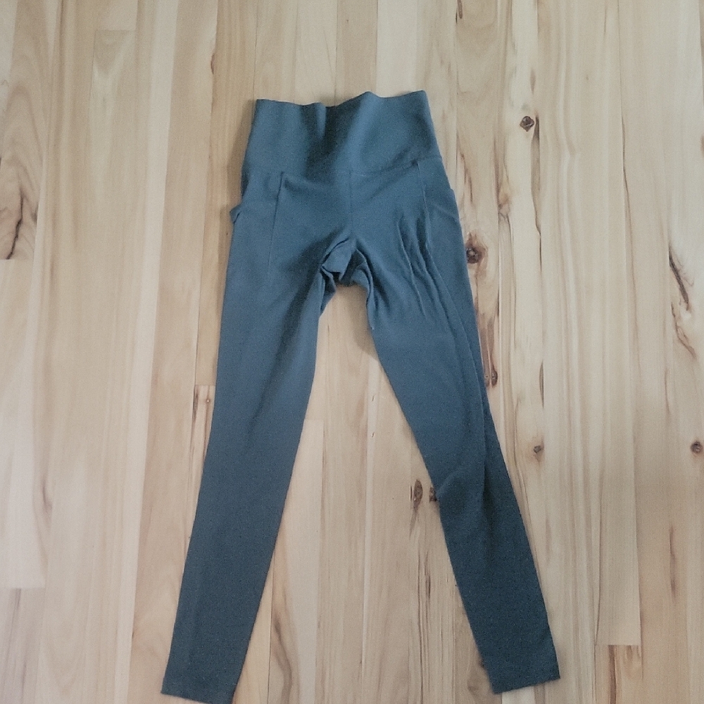 Green Athleta Leggings